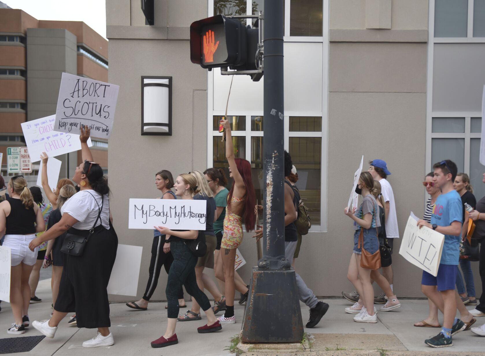 Roe v. Wade Overturned-Winston 4 Peace Protest